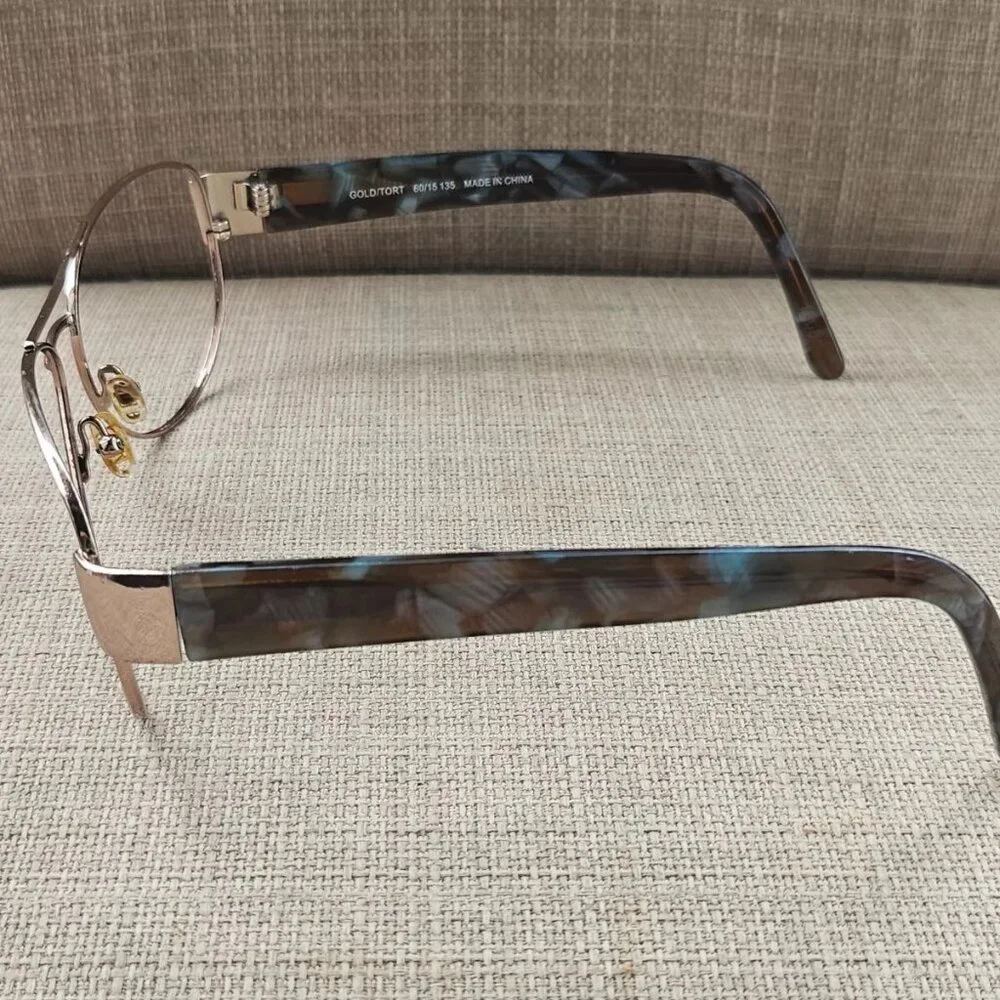 Kirkland Signature Women Eyeglasses/Sunglasses Frame KS MANDI GOLD/TORT 60[]15